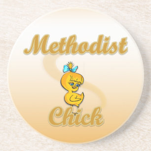 Methodist Chick Sandstein Untersetzer