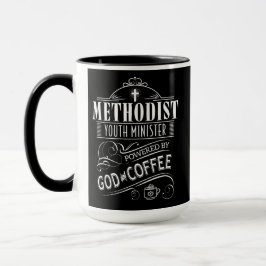 Methodistenjugend-Minister, angetrieben durch Gott Tasse