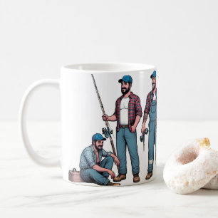 Métiers Les Hommes Doivent Poissonner La Mug Class