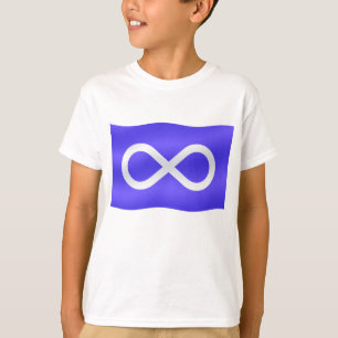 Metis Drapeau Enfants T-shirt Première nation Tee 