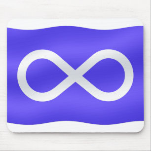 Metis Flag Art Mousepad