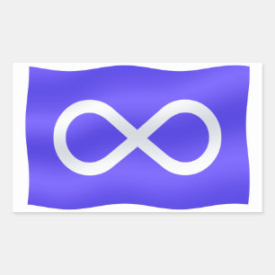 Metis Flag Art Stickers First Nations Art Stickers