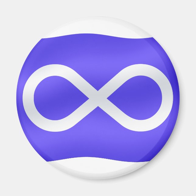 Metis-Flag-Magnete des ersten Kühlschrankmagnets d Magnet (Vorne)
