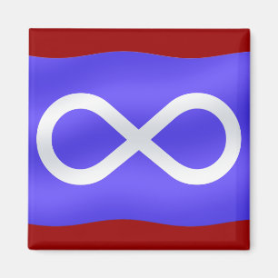 Metis-Flag-Magnete des ersten Kühlschrankmagnets d Magnet