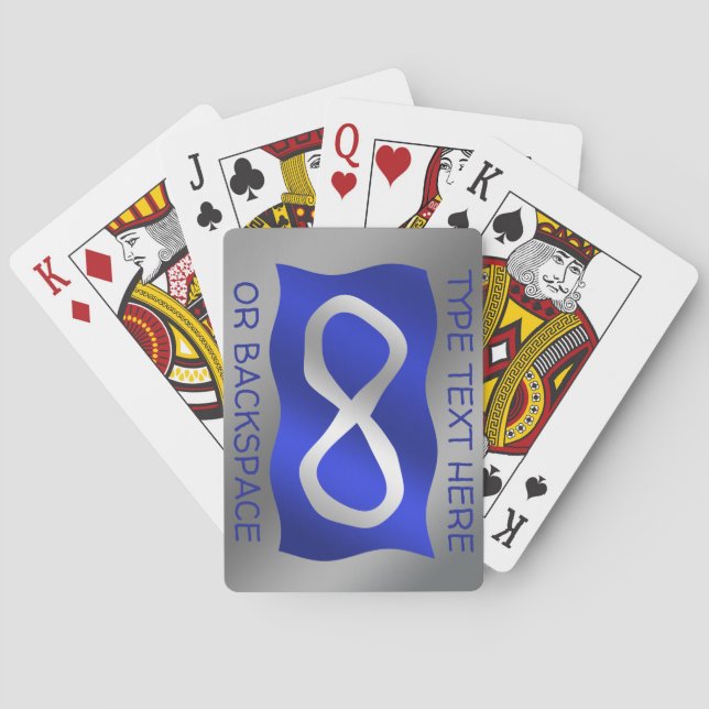 Metis Flag Playing Cards Personalisierte Metis Car Spielkarten (Rückseite)