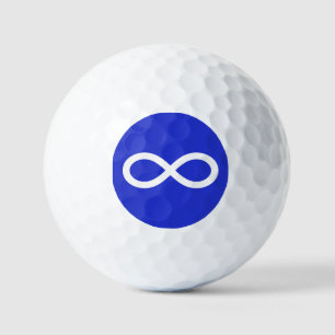 Metis-Flagge, Métis-Flagge  Golfball