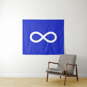 Metis-Flagge, Métis-Flagge Wandteppich