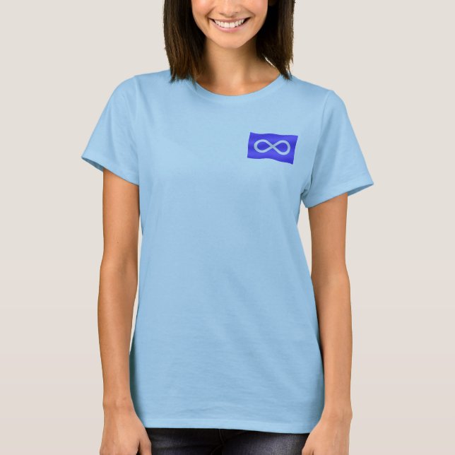 Metis Hoodie Metis Flag Hoodie Shirts (Vorderseite)