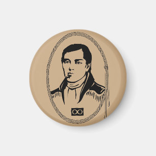 Metis Kühlschrankmagnet Metis Hero Cuthbert Grant 