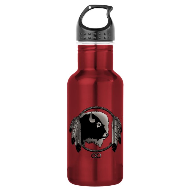 Metis kundenspezifische Metis wild lebende Tiere Trinkflasche (Vorderseite)