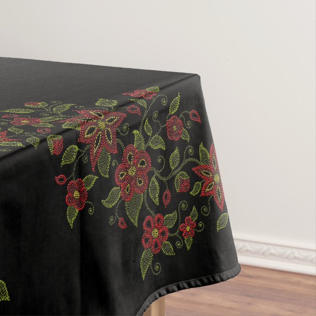Metis Kunst-Tischdecke-Eingeborener, der Dekor Tischdecke (Beispiel)