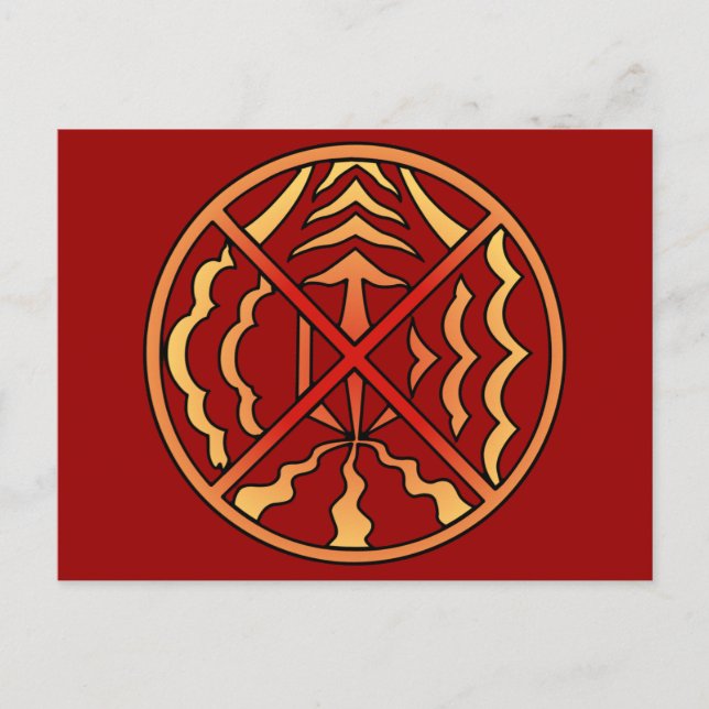 Metis Nation Postkarten Spirituelle Kunst Karten (Vorderseite)