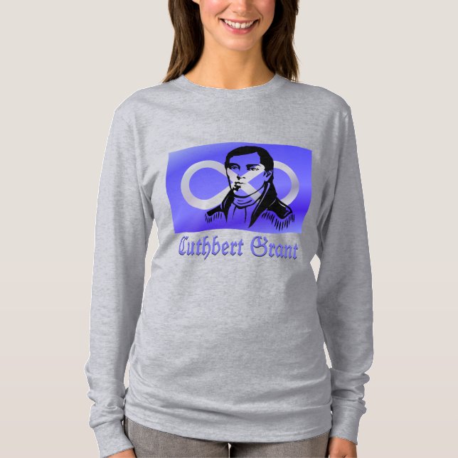 Metis Shirts Women's Cuthbert Grant Metis Shirt (Vorderseite)