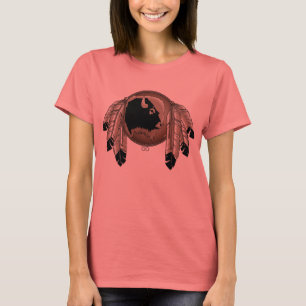 Metis T - Shirt Women's Native Wildlife Art Shirts