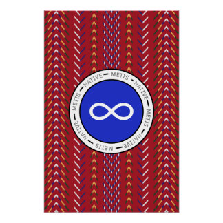 Métis-Ursprungsgürtel Poster