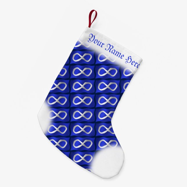 Metis WeihnachtsStrumpf kundenspezifische Metis Kleiner Weihnachtsstrumpf (Vorderansicht (hängend))