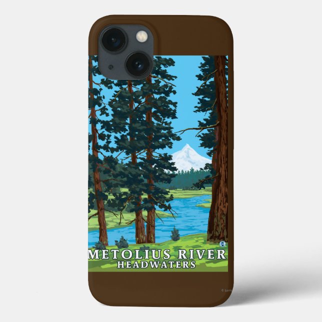 Metolius River Headwater, Oregon Case-Mate iPhone Hülle (Rückseite)