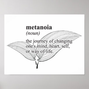 Metonia Isnpirational Poster