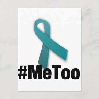 #MeToo Design mit Ribbon Postkarte