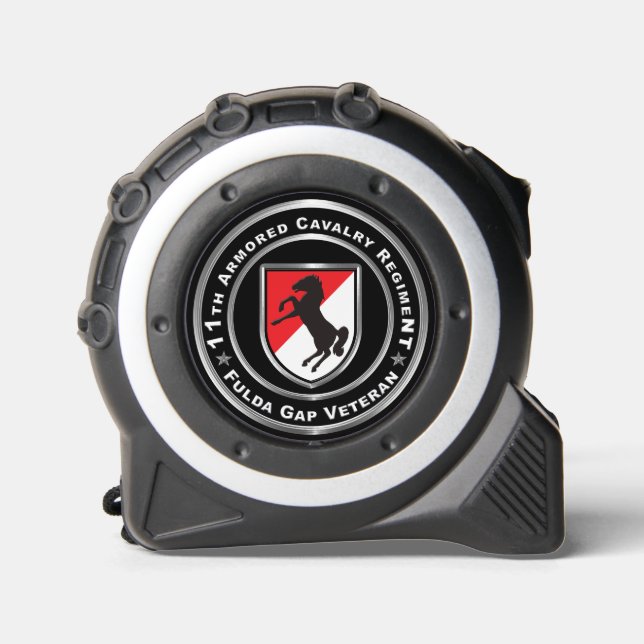 Mètre Ruban 11e Régiment de cavalerie blindée ACR (Recto)
