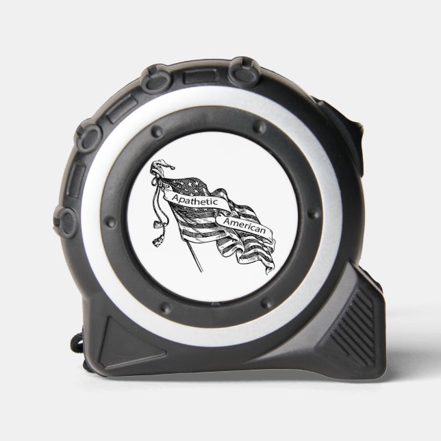 Mètre Ruban Américain apathique (Recto)