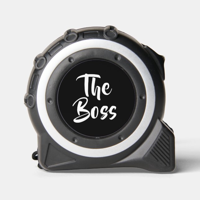 MÈTRE RUBAN AMUSANT, LE BOSS (Recto)