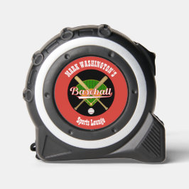 Mètre Ruban Baseball Sports Lounge Mesure sur bande