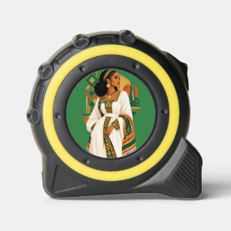 Mètre Ruban Belle femme éthiopienne traditionnelle Art Ruban M