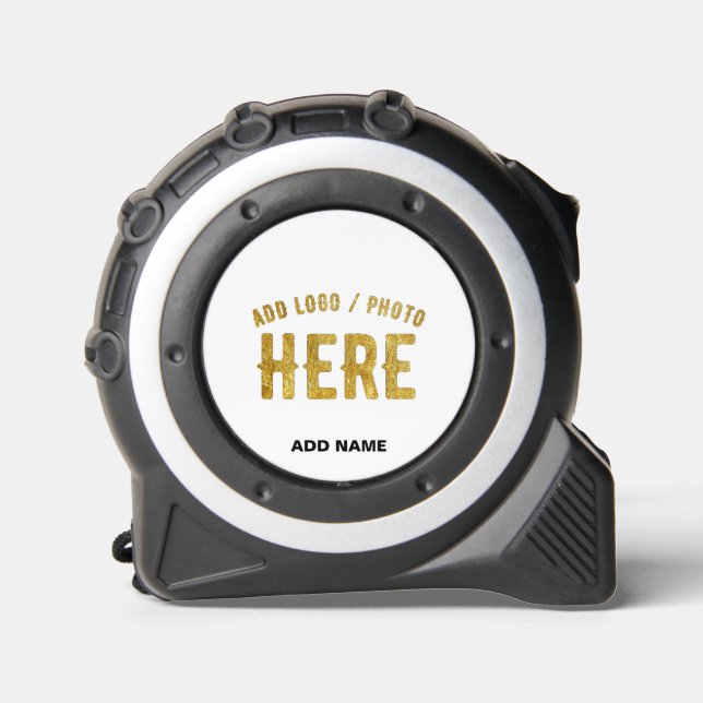 MÈTRE RUBAN BLANC PERSONNALISABLE MODERNE DE MARQUE VÉRIFIÉE S (Recto)