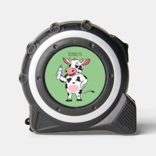 Mètre Ruban Bonne vache avec dessin animé de biberon