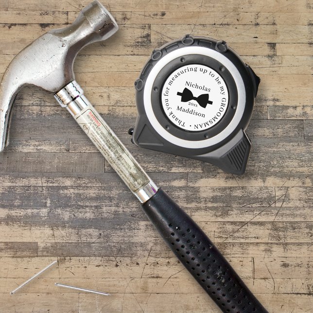 Mètre Ruban Cadeau pour garçons d'honneur Mesure (Créateur téléchargé)