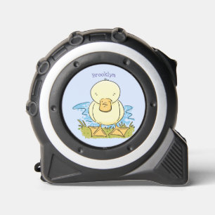 Mètre Ruban Caricature jaune mignon pour canard bébé