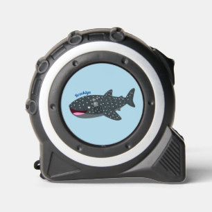 Mètre Ruban Caricature joli requin baleine joyeux