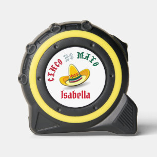 Mètre Ruban Cinco de Mayo personnalisable 5 mai Fiesta