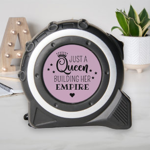 Mètre Ruban Citation de Purple Queen Construisant Son Empire