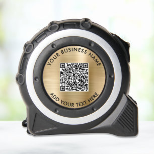 Mètre Ruban Code QR professionnel Gold