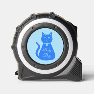 Mètre Ruban Cute Blue Baby Boy Chat Personnalisé
