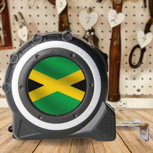 Mètre Ruban Drapeau jamaïcain (Jamaica Jamaican Flag Tape Measure)