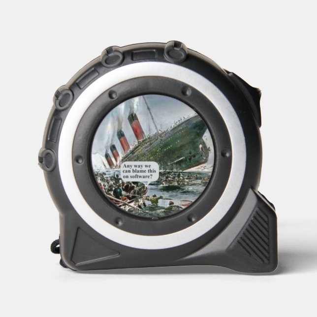 Mètre Ruban D'Une Façon Ou D'Une Autre, On Peut Blâmer Cela Su (Recto)