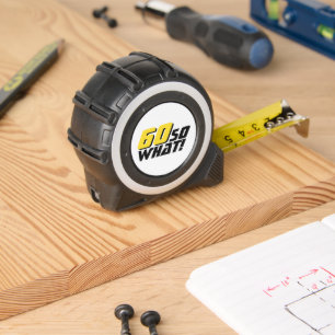 Mètre Ruban Funny 60 Alors quelle citation 60e anniversaire