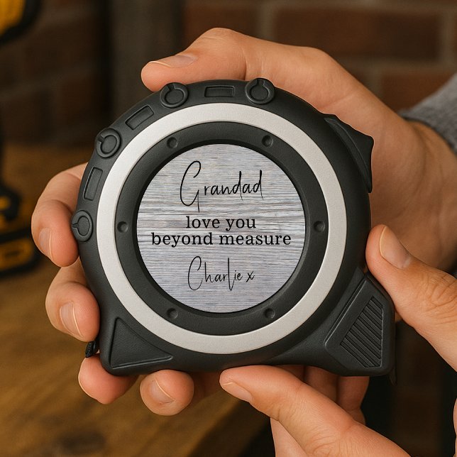 Mètre Ruban Grand-père t'aime au-delà de la mesure (Créateur téléchargé)