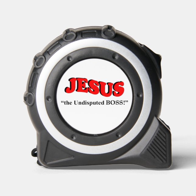 Mètre Ruban JÉSUS le BOSS incontesté ! (Recto)