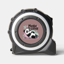 Joli Panda Paresseux – “Plus Tard Peut-Être” Panda