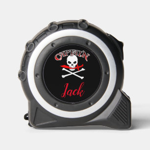 Mètre Ruban Jolly roger personnalisé (Cutlass)