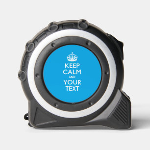 Mètre Ruban KEEP CALM personnalisé et votre texte
