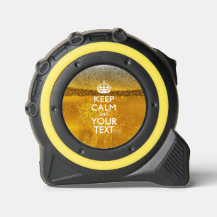 Mètre Ruban KEEP CALM personnalisé et votre texte