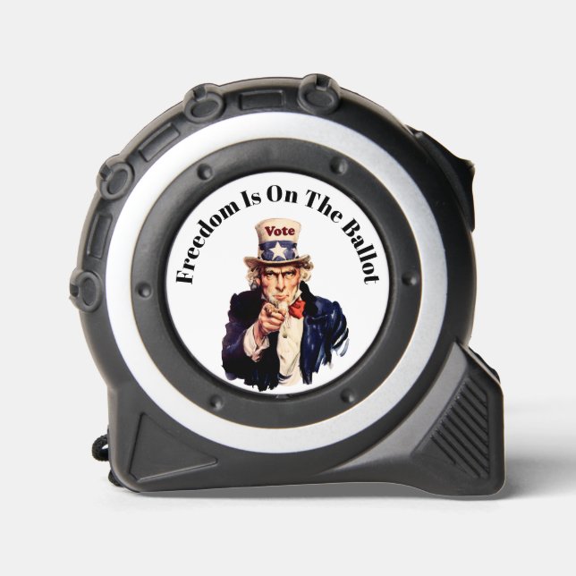 Mètre Ruban La Liberté Est Au Vote En 2026 (Recto)