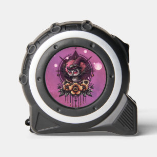 Mètre Ruban Le hibou Steampunk : Gardien des secrets.