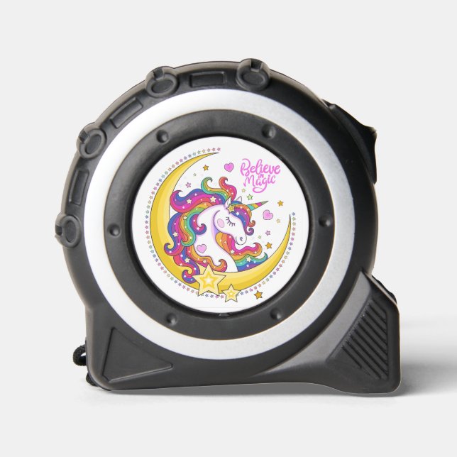 Mètre Ruban Mesure de bande magique Unicorn (Recto)