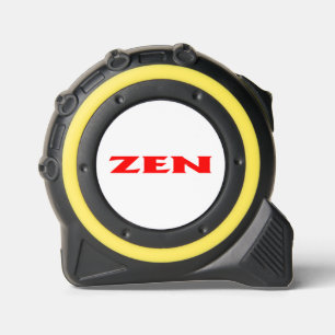 Mètre Ruban Mesure du ruban jaune rouge Zen